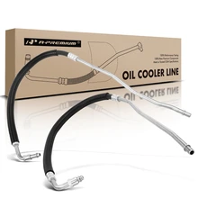 2 Pcs Engine Inlet & Outlet Oil Cooler Line for 1992-1993 Chevrolet K2500 Suburban