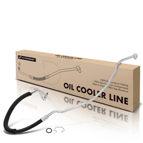 Outlet Engine Oil Cooler Hose Assembly for 1995-1997 GMC C3500