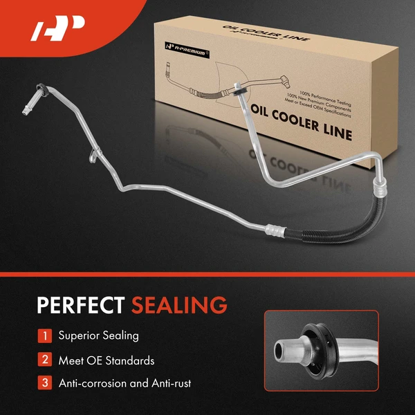 Upper Automatic Transmission Oil Cooler Hose for Buick Lucerne 2006-2008 V6 3.8L