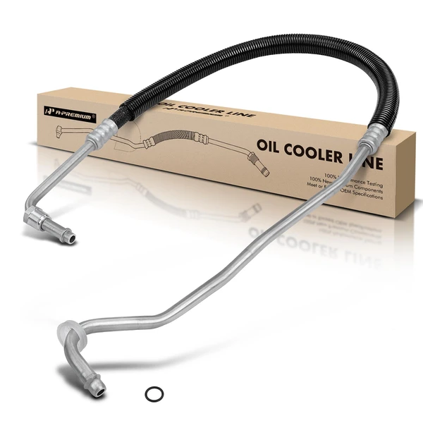 Outlet Upper Engine Oil Cooler Hose Assembly for 1996-1997 GMC C3500