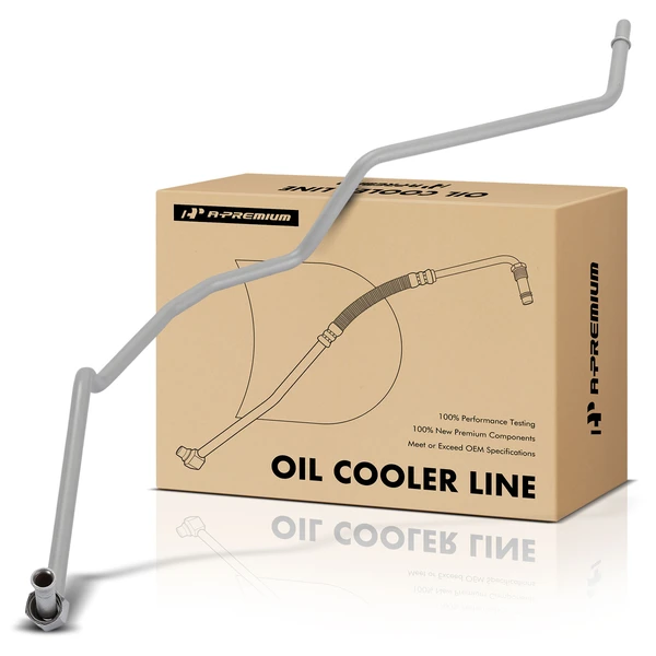 Inlet (Upper) Automatic Trans. Oil Cooler Hose Assy for 1988-1992 Jeep Comanche