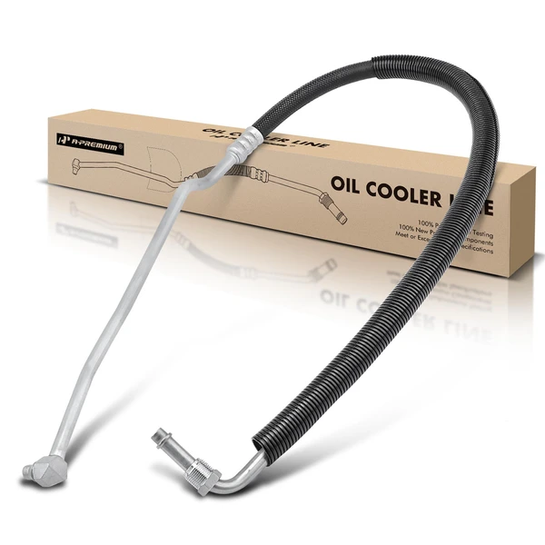 Outlet Upper Engine Oil Cooler Hose Assembly for 1994-1995 Chevrolet K3500