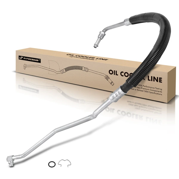 Inlet Lower Engine Oil Cooler Hose Assembly for Chevy GMC C/K 2500 3500 94-95