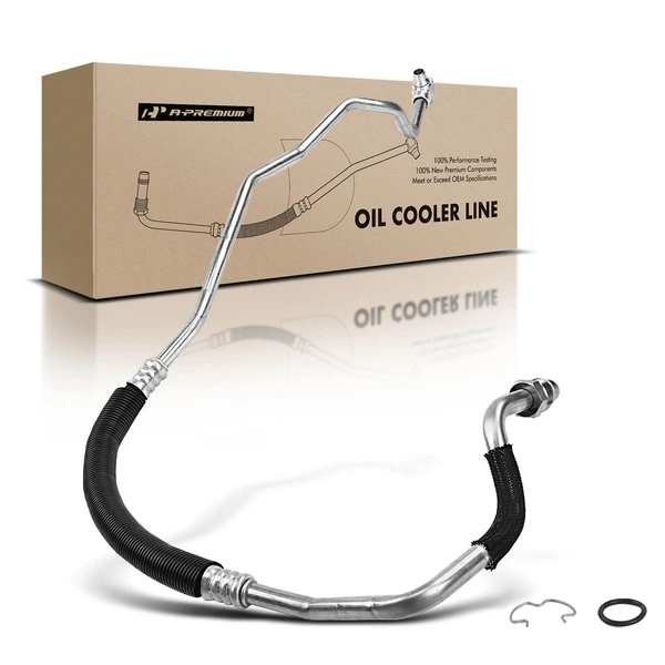 Outlet Engine Oil Cooler Hose Assembly for 1997-2000 GMC C3500