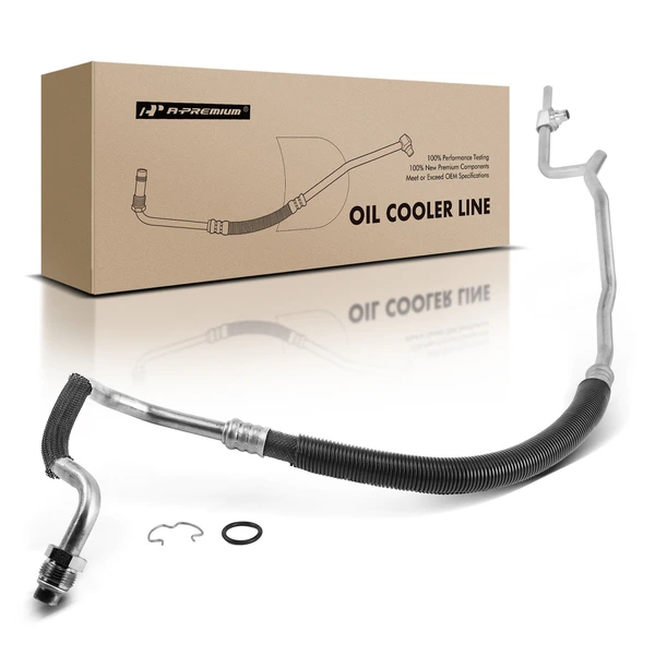 Outlet Engine Oil Cooler Hose Assembly for Chevy GMC C/K 2500 3500 1997-2000