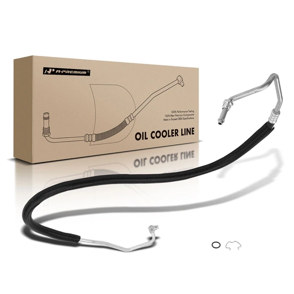 Inlet Lower Engine Oil Cooler Hose Assembly for 1992-1994 GMC K3500