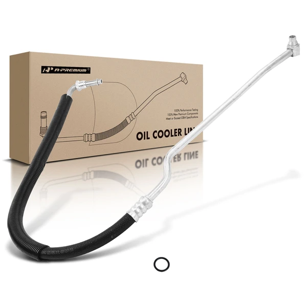 Outlet Upper Engine Oil Cooler Hose Assembly for 1991-1993 GMC K3500