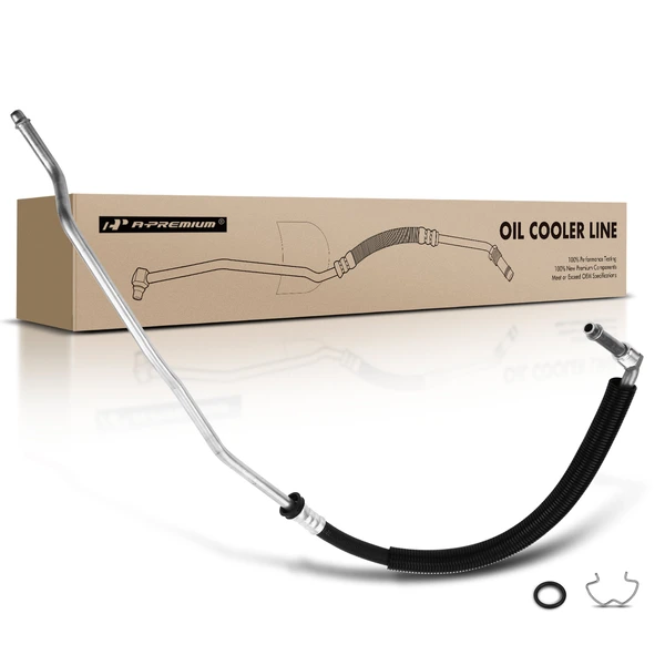 Outlet Lower Engine Oil Cooler Hose Assembly for 1996-1998 GMC C1500