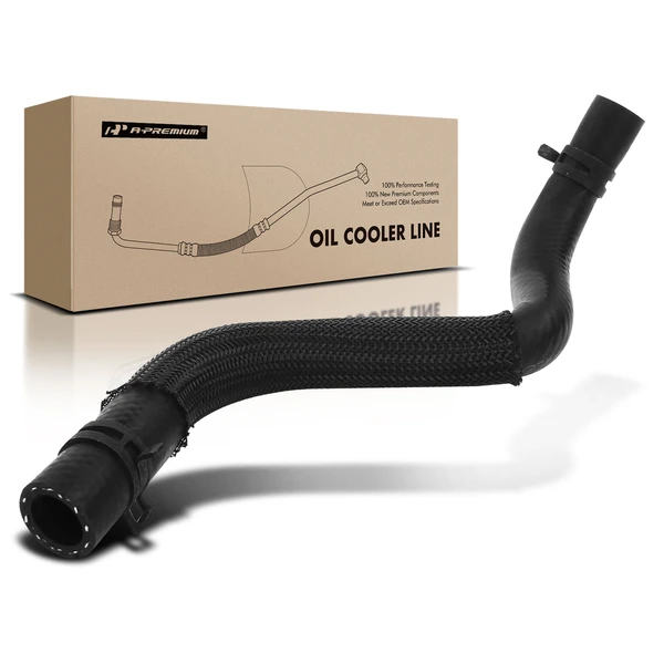 Inlet Engine Oil Cooler Hose Assembly for 2011-2019 Ford F-350 Super Duty