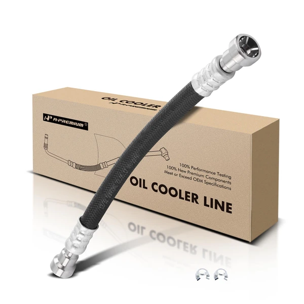 Lower Transmission Oil Cooler Line Assembly for Dodge Ram 2500 3500 2003-2004