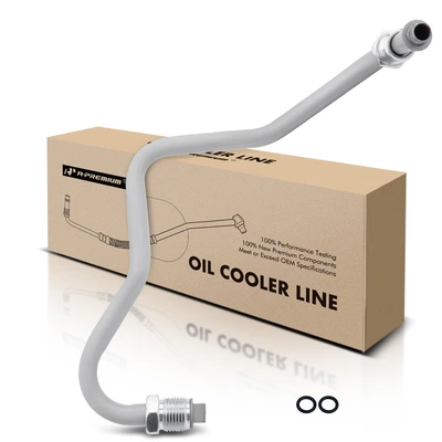 Lower Auto Trans Oil Cooler Line Assembly
