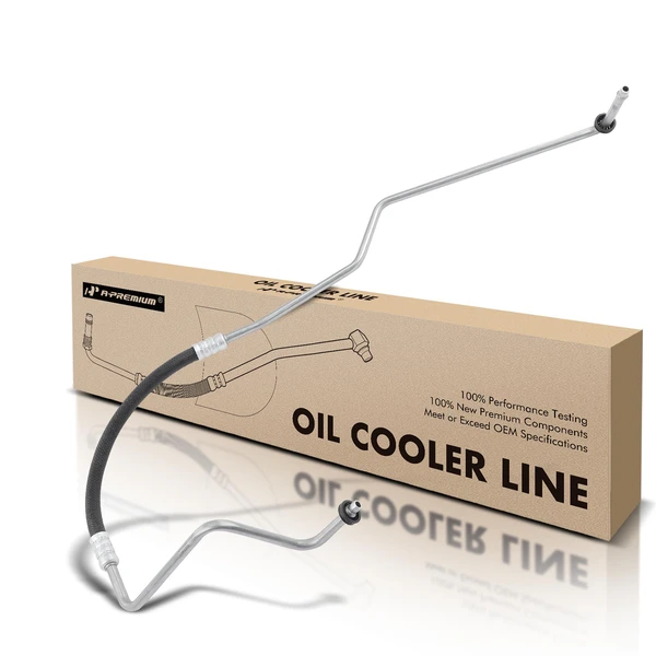 Upper Auto Trans Oil Cooler Line Assembly for 2007-2010 GMC Sierra 3500 HD