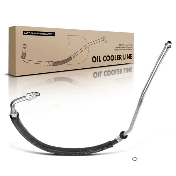 Outlet Upper Engine Oil Cooler Hose Assembly for 1996-1998 GMC C2500