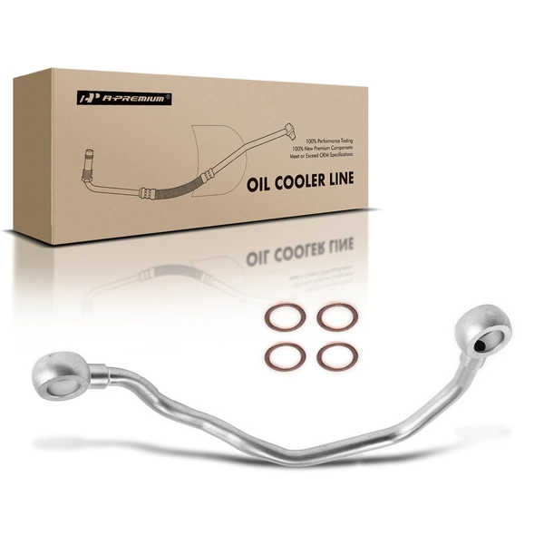 Upper Engine Oil Cooler Hose Assembly for 2006-2012 Toyota RAV4