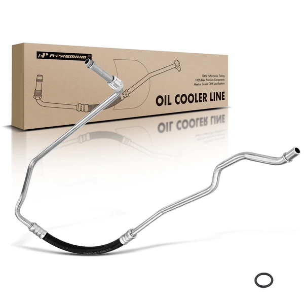 Inlet Upper Engine Oil Cooler Hose Assembly for Chevy GMC C/K 1500 2500 88-93