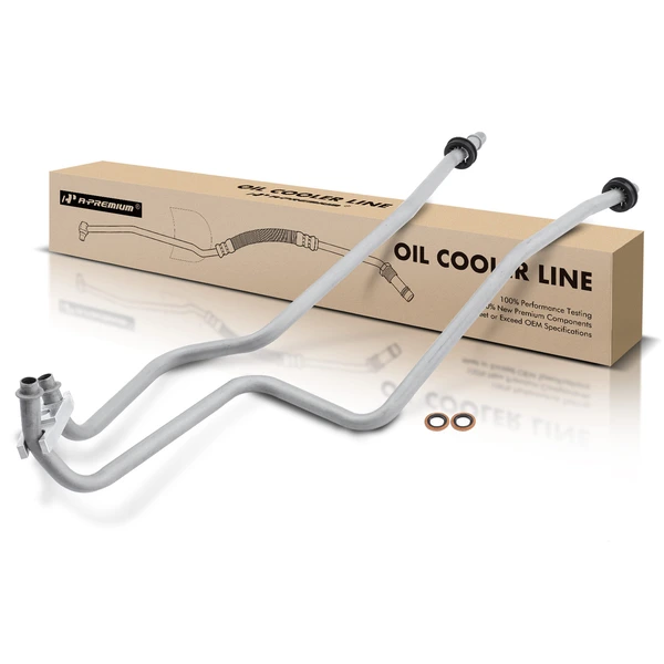 Upper Transmission Oil Cooler Line Assembly for 2008-2012 Jeep Liberty