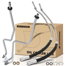 2 Pcs Inlet & Outlet Transmission Oil Cooler Lines for 2008-2012 Jeep Liberty