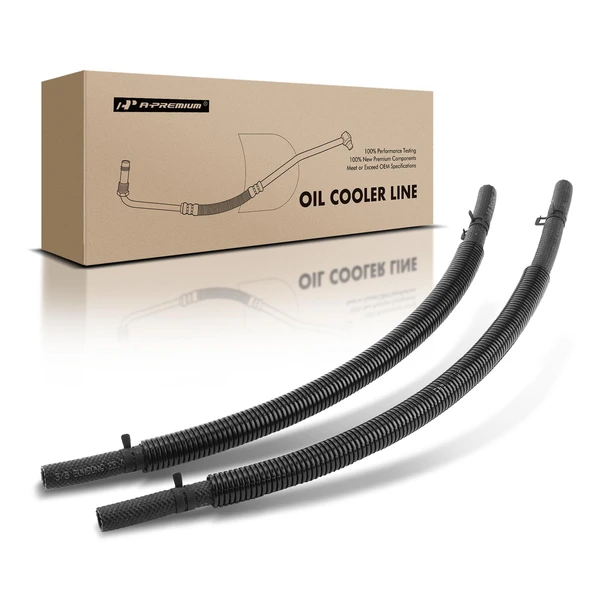 Auto Trans Oil Cooler Line Assembly for Ford F-250 F-350 Super Duty 2001-2002