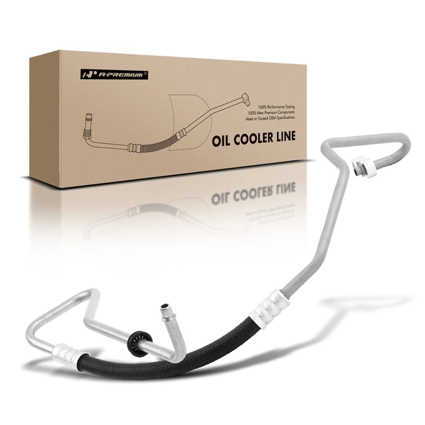 Inlet Lower Auto Trans Oil Cooler Line Assembly for 2008-2012 Chevrolet Malibu