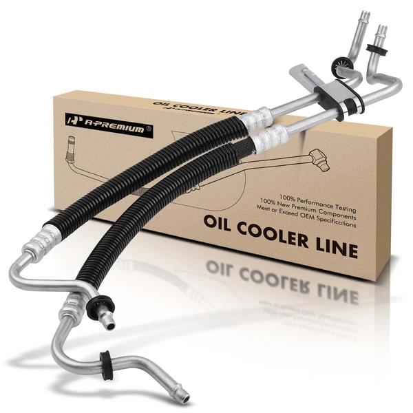 Inlet and Outlet Auto Trans Oil Cooler Line Assembly for Dodge Journey 11-19 4 Speed Trans.