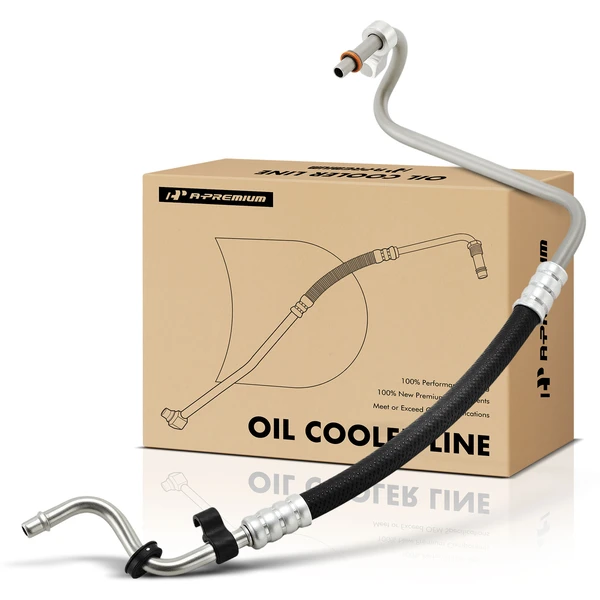 Inlet (Lower) Automatic Transmission Oil Cooler Hose Assembly for 2009 Saturn Aura