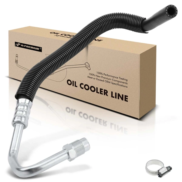 Transmission Oil Cooler Line Assembly for 2003-2004 Ford F-250 Super Duty