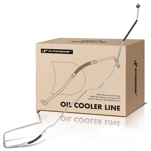 Upper Auto Trans Oil Cooler Hose Assembly for Chevy Silverado 1500 2007-2013 GMC