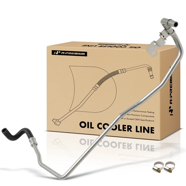 Auto Trans Oil Cooler Hose Assembly for 2011-2014 Ford F-150