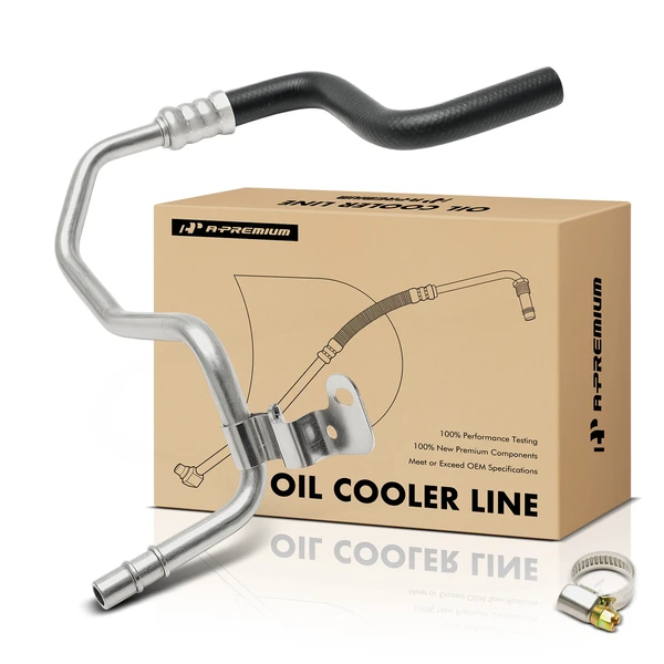 Auxiliary Cooler Outlet Passenger Auto Trans. Oil Cooler Hose Assembly for 2015-2017 Ford Expedition