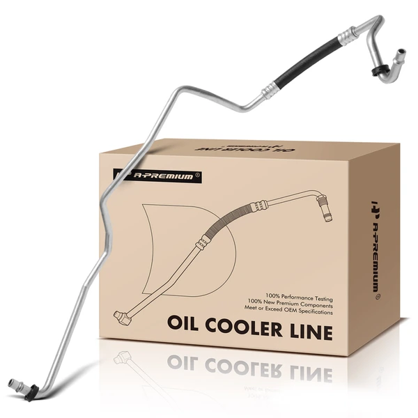 Transmission Oil Cooler Line for 2011-2014 Chevrolet Silverado 2500 HD