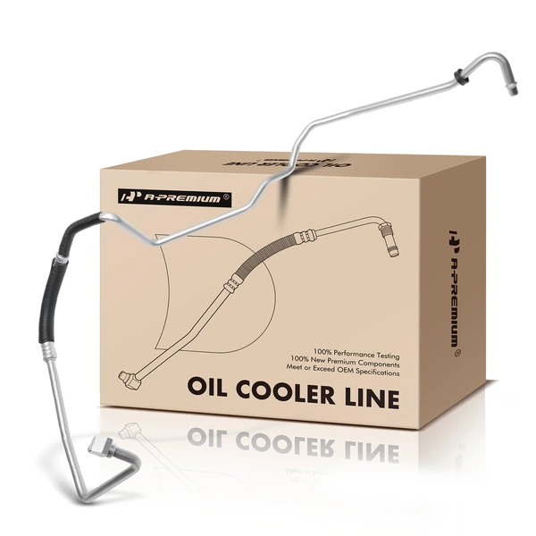 Inlet or Outlet Transmission Oil Cooler Line for 2011-2014 GMC Sierra 2500 HD