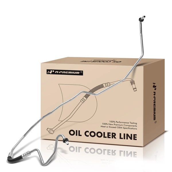 Inlet Right Auto Transmission Oil Cooler Pressure Line for 2009-2010 Hummer H3T