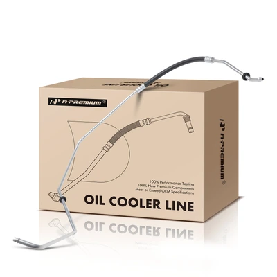 Lower Oil Cooler Line for Chevrolet Express 1500 Express 2500 GMC Savana 1500