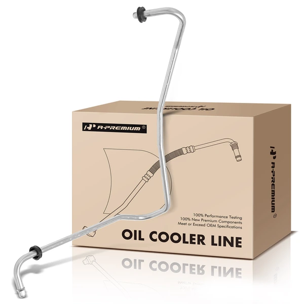 Auxiliary Inlet Auto Transmission Oil Cooler Line for 2011-2014 GMC Sierra 3500 HD