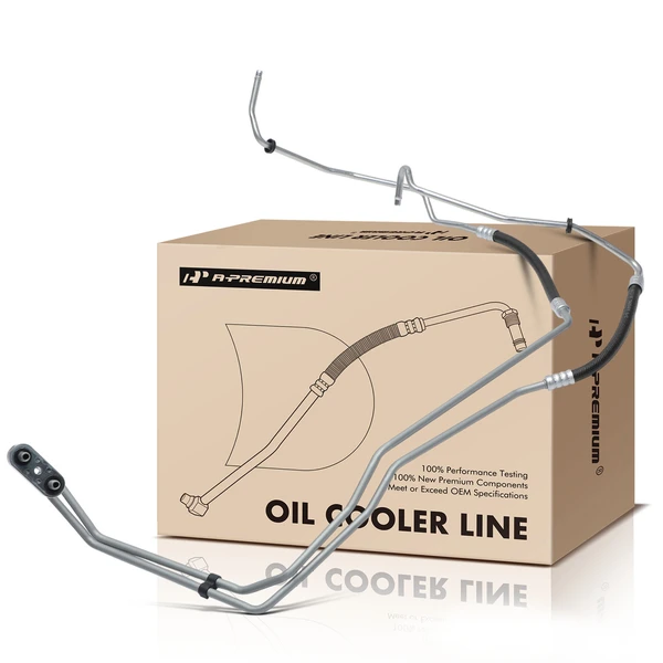 Inlet and Outlet Auto Trans. Oil Cooler Hose for 2016-2022 Chevrolet Colorado