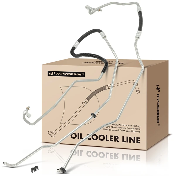 Inlet & Outlet Automatic Transmission Oil Cooler Hose for 2012-2018 Chevrolet Sonic