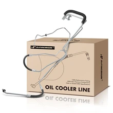Inlet & Outlet Transmission Oil Cooler Line for 2011-2014 Chevrolet Silverado 2500 HD
