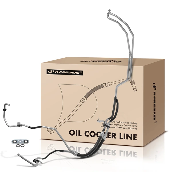 Inlet & Outlet Auto Trans. Oil Cooler Hose for 2022 GMC Sierra 1500 Limited