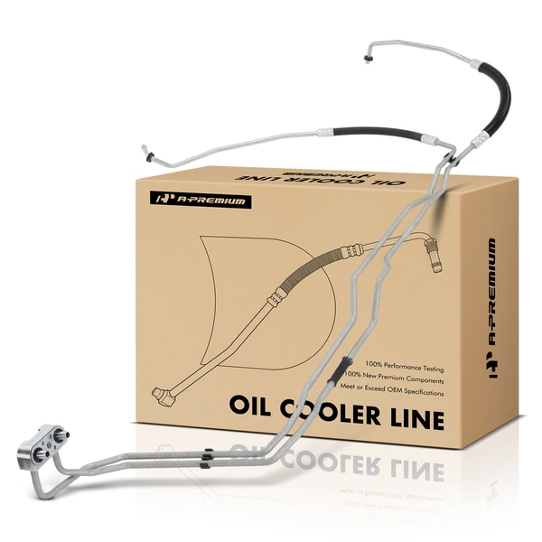 Inlet & Outlet Auto Transmission Oil Cooler Line for 2018-2020 Chevrolet Tahoe