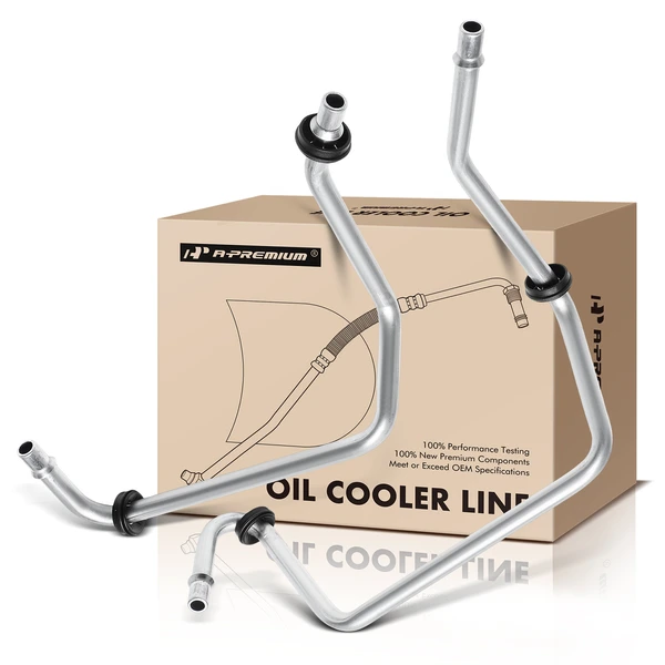 Inlet & Outlet Automatic Transmission Oil Cooler Hose Assembly for Ram 1500 Classic