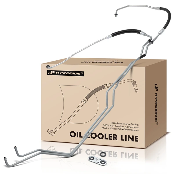 Inlet and Outlet Transmission Oil Cooler Line for 2016-2017 Cadillac Escalade ESV