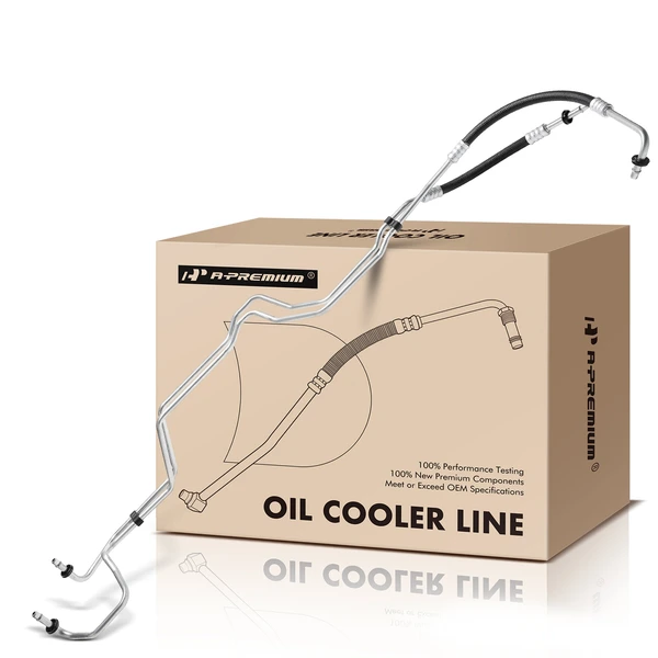 Inlet & Outlet Automatic Transmission Oil Cooler Hose Assembly for Jeep TJ Wrangler