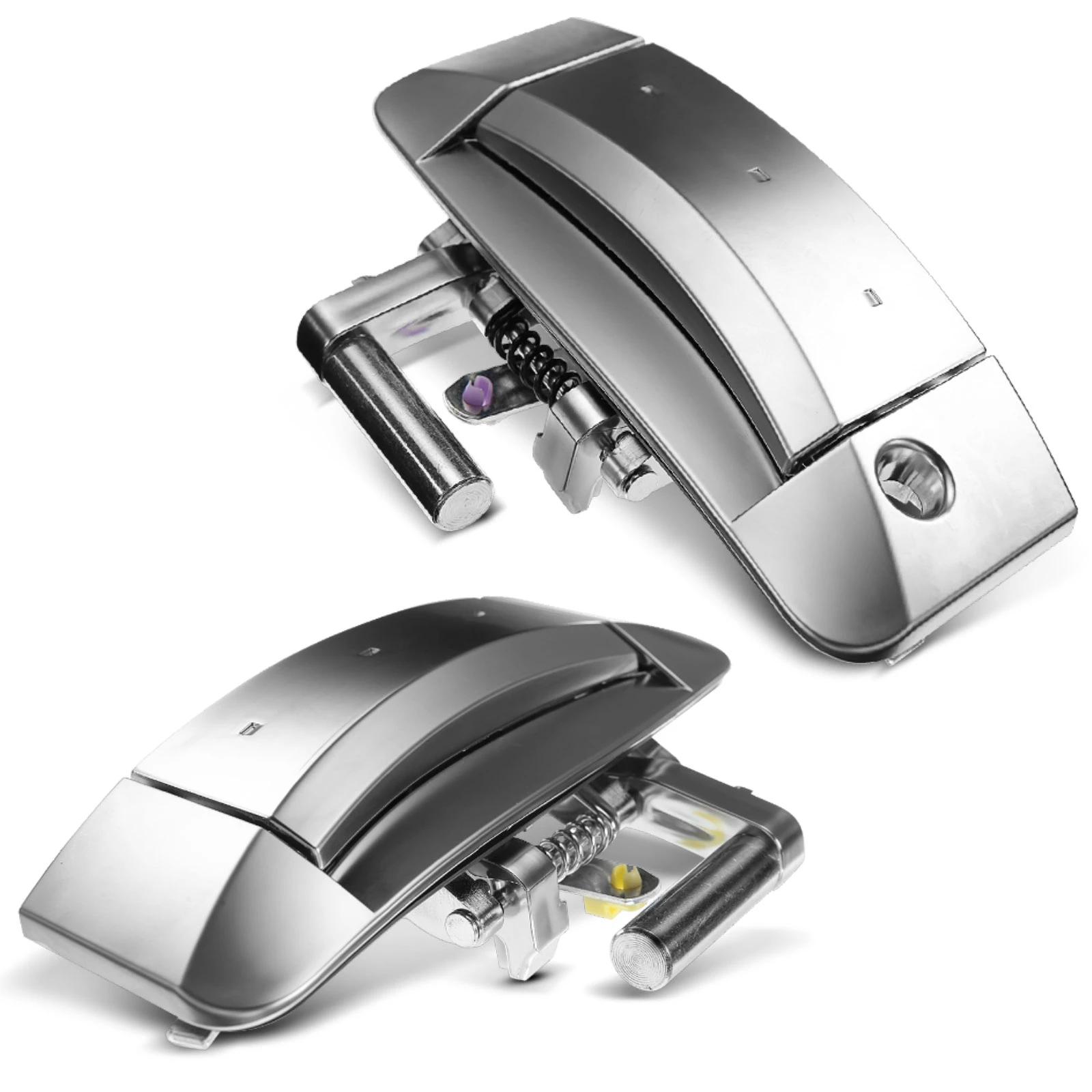 The A-premium 2 Pcs Front Outside Exterior Door Handle for Nissan Z33 350Z 2003-2009 Image 