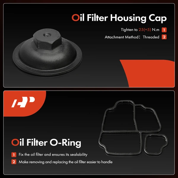 Engine Oil Filter Housing for Volkswagen Passat 2012-2014