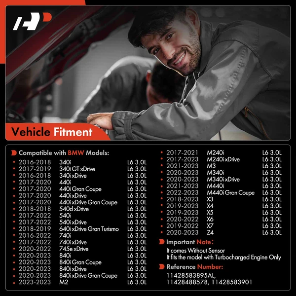 Engine Oil Filter Housing with Cooler for BMW 340i 440i 540i xDrive 740i 840i M2