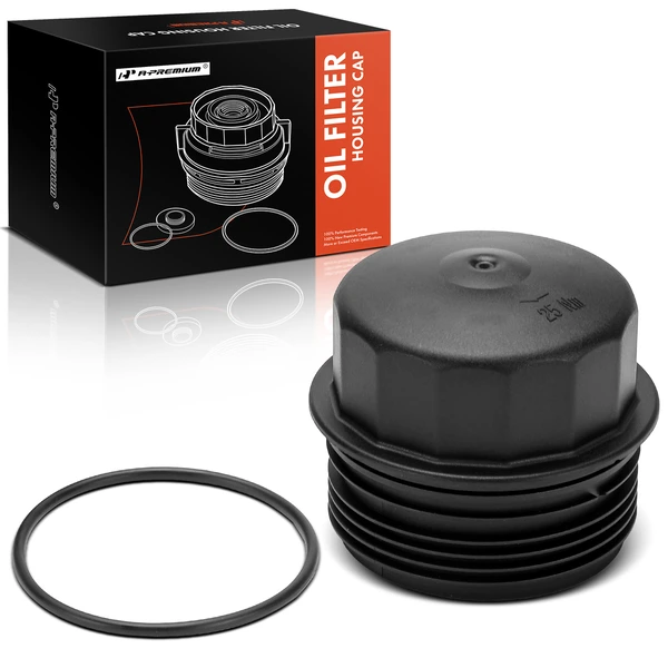 Engine Oil Filter Housing Cover Cap for BMW X1 E84 2010-2012 X3 E83 2006-2010