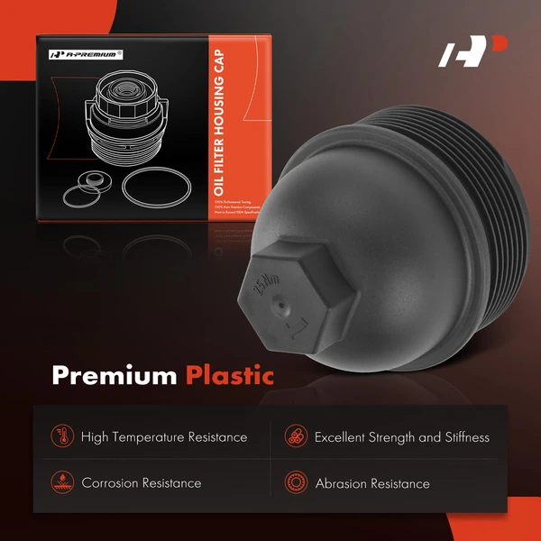 Oil Filter Housing Cover for Audi A6 Quattro Q7 RS4 Volkswagen Touareg