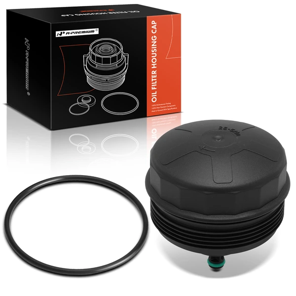 Engine Oil Filter Housing Cover Cap for 2006-2011 BMW 323i