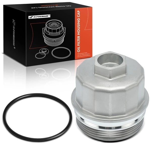 Engine Oil Filter Housing Cover Cap for 2002-2016 Mini Cooper