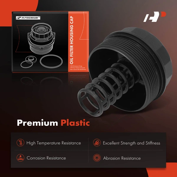 Oil Filter Housing Cover for Audi Q7 Volkswagen Golf Jetta Porsche Cayenne